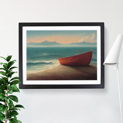 A Stranded Boat Vol.2 - Single Picture Frame Print