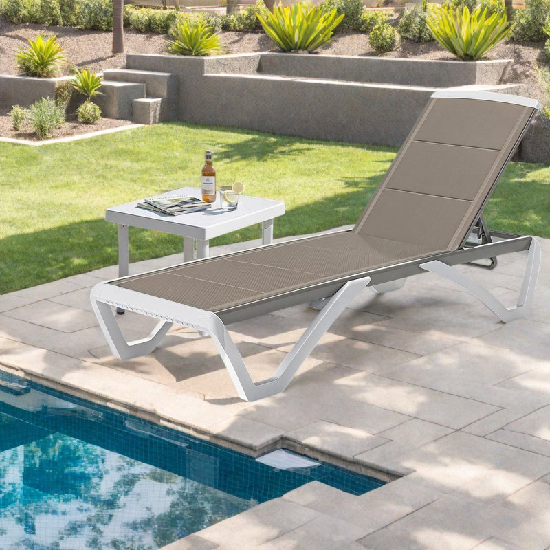 Outdoor Patio Chaise Lounge, Does Not Apply 1