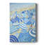 Plage bleu ciel sur toile-88256810