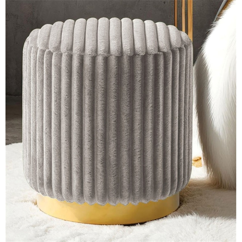 Finition grise de style contemporain 1Pc, Gris