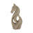 Decorative Horse Sculpture for Kitchen Decor, Home Decor, and Living Room - Modern Figurine and Statues for Office Desk or Coffee Table - Unique Decorative Objects - 15", Beige
