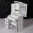 Makeup Vanity Table Set-1393057100