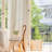 Embelia White Plain And Pure Lines Windows Curtains Vintage Tassel Window Curtains-721532267