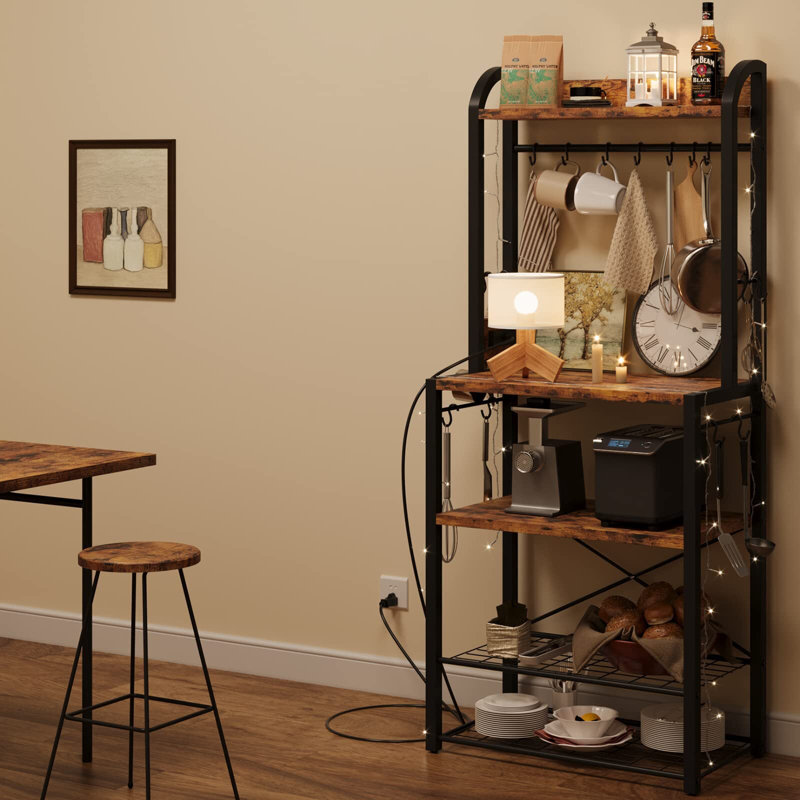 Étagère de boulanger standard 15,7 po avec compatibilité micro-ondes Gistel