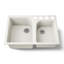 Executive Chef™ 33" L x 22" W Undermount Kitchen Sink with 4 Oversize Faucet Holes-1742880