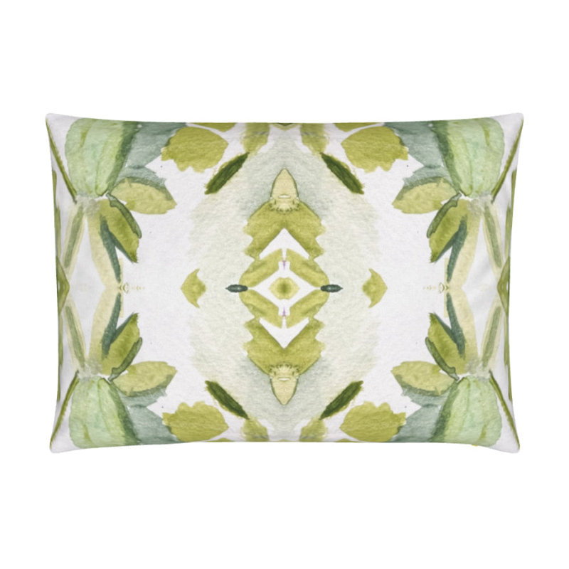 Wildflowers II Large Repeat Luxury Throw Pillow