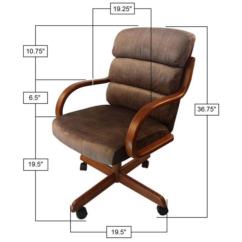 Halsey 5-Piece Caster Dining Set