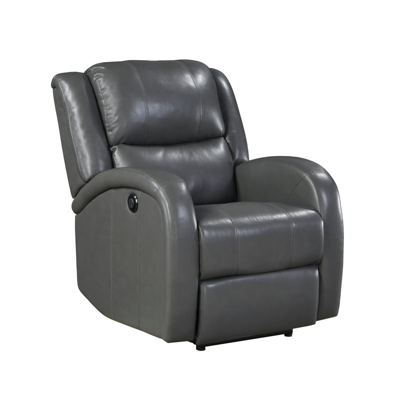 Fauteuil inclinable électrique 1pc Modern Living Furniture, Gris