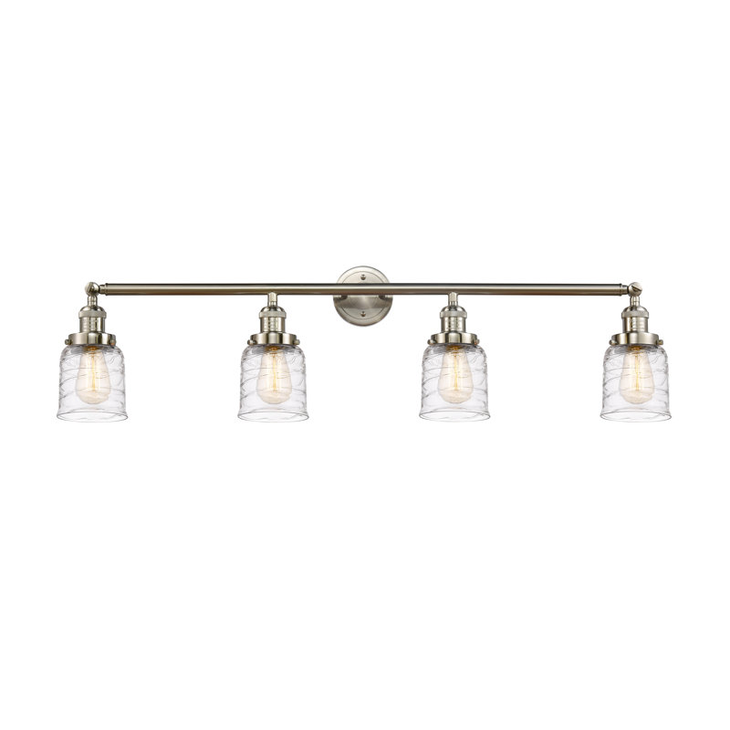 Amanda-Grace 4 - Light Vanity Light, No Bulb Included, Brushed Satin Nickel