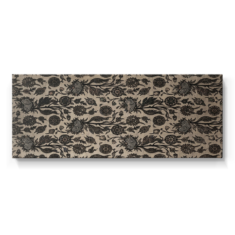 Série abstraite-DCCCL XXIV- Toile tendue avec châssis - Prêt à être accroché, H 12 po x l 30 po