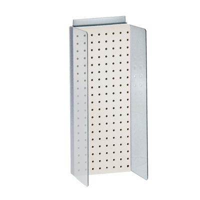 8"W x 20.625"H Pegboard Powerwing Display