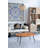 Solid Wood Top Single Coffee Table-1607640877
