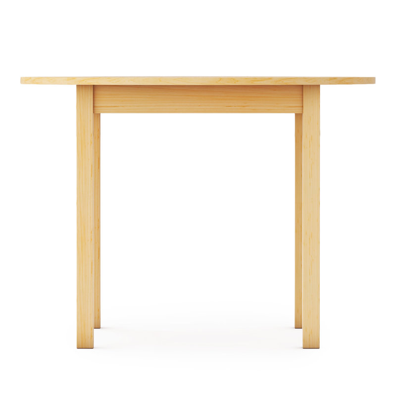 Table de classe EdQ 30 ronde avec pieds de 22 po, 22" H x 30" L x 30" W