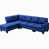 Tissu bleu est en rupture de stock