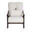 Coco Cushioned Lounge Chair w/One Accent Pillow