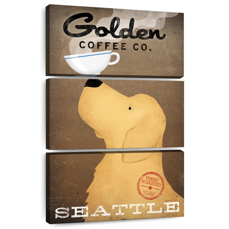 Tergel Golden Coffee Co, H 32 po x l 20 po
