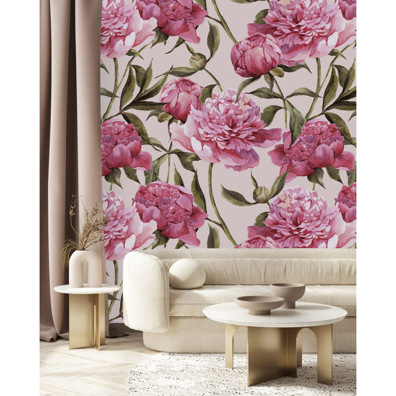 Peel & Stick Wall Mural, 10.42' W x 10.42' L