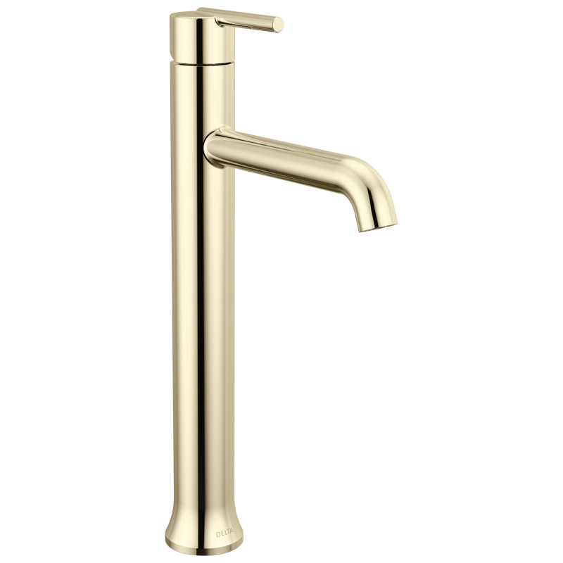 Trinsic Vessel Sink Bathroom Faucet, Polished Nickel Bathroom Sink Faucet, Polished Nickel