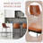 Comfortable And Stylish Counter Height Bar Stools With Ergonomic Design And Premium Leather Upholstery