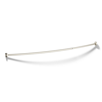 Expanse® 76" Curved Fixed Shower Curtain Rod