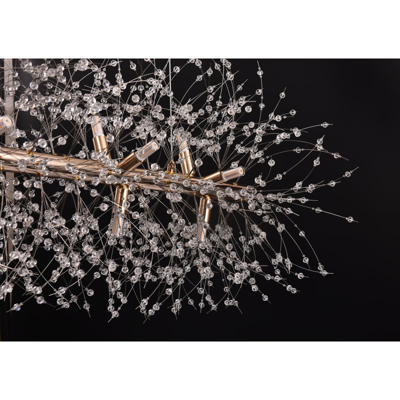 Patrizi 12 - Light Dimmable Chandelier, Gold