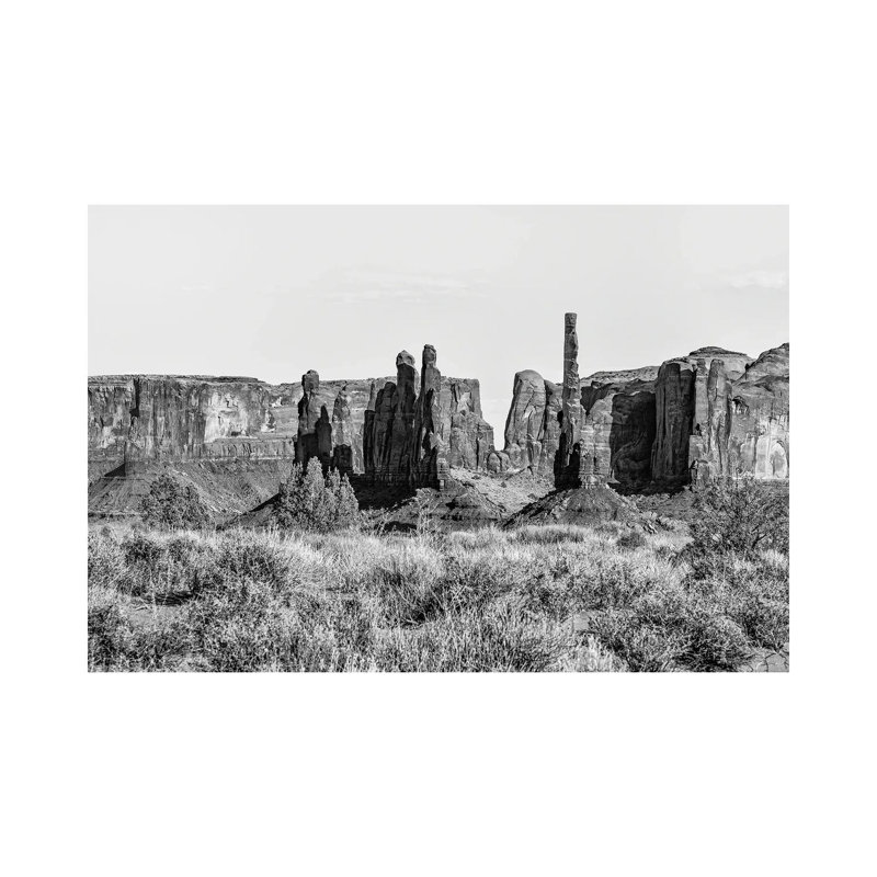 Yei Bei Chi Totems Rock Formation by Philippe Hugonnard - Wrapped Canvas Print, 20.32 cm H x 30.48 cm W