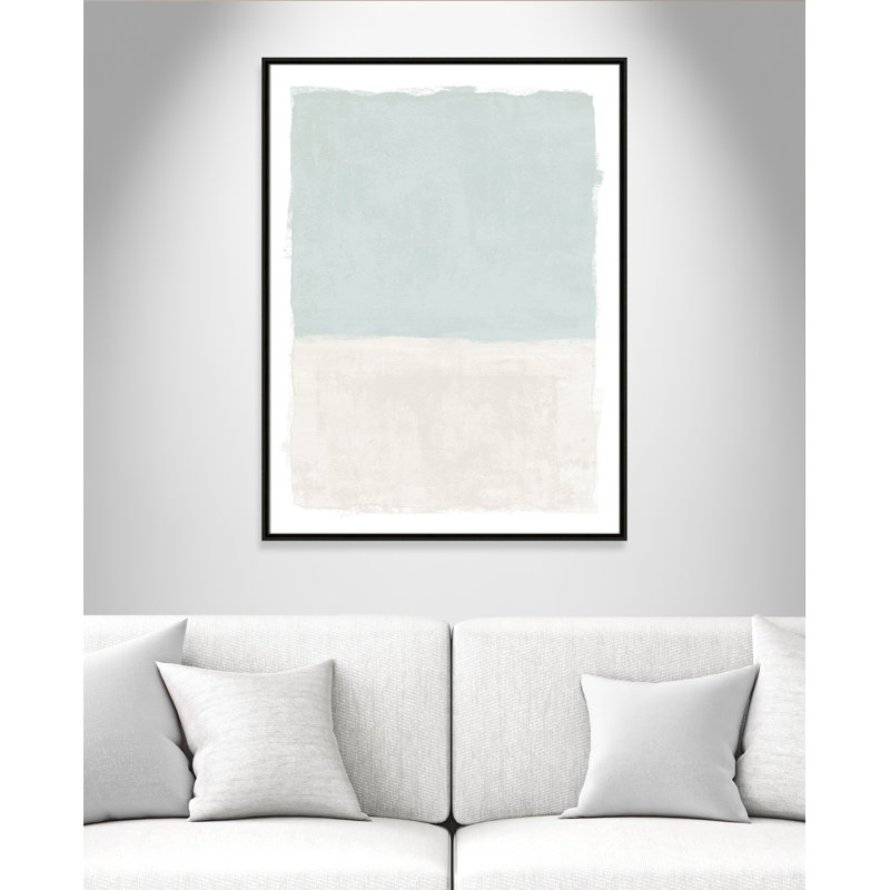 Ocean Tides I Print by Natalie Carpentieri, 31.5'' W x 41.5'' H, Espresso Floater