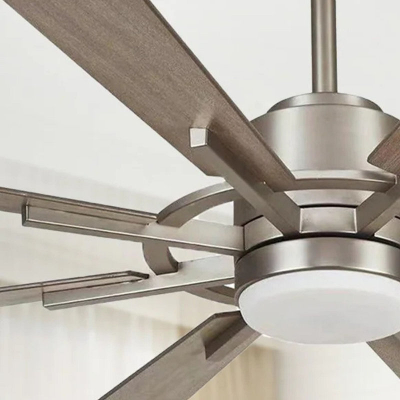 Ventilateur de plafond 8 pales SkyFan Procyon, Bois délavé