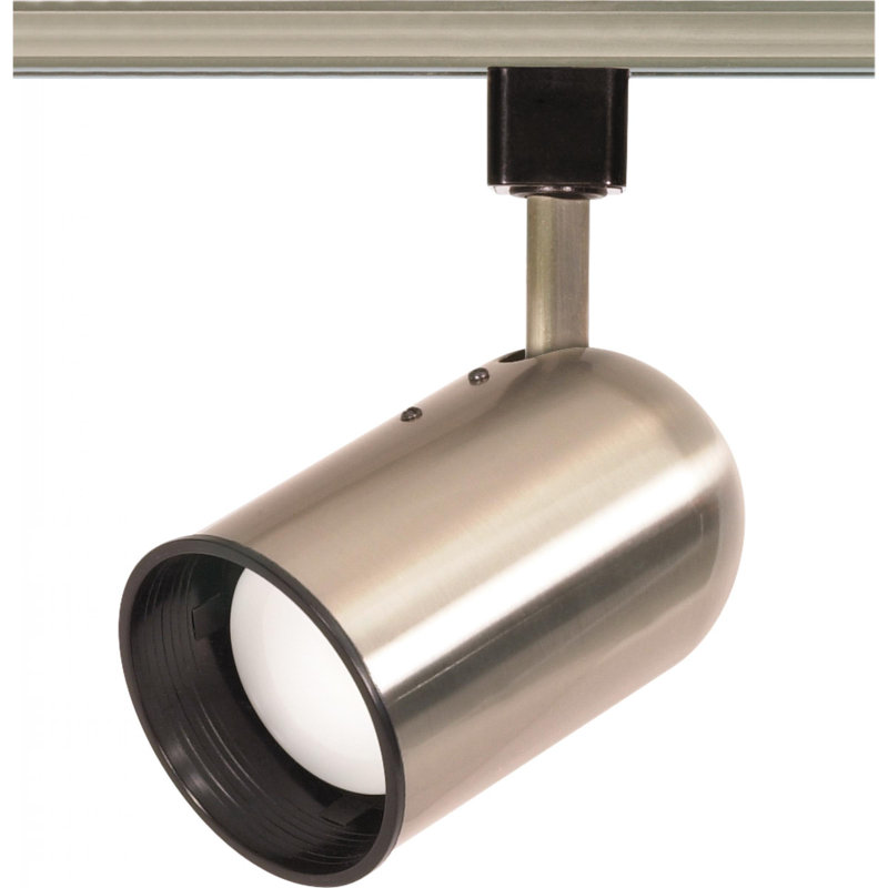 Brushed Nickel Adjustable Track Head