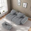 Canapé modulaire surdimensionné avec 2 chaises longues et 2 accoudoirs-2130286507