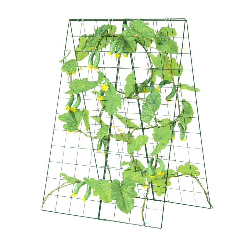 Treillis de jardin pliable en forme de A en concombre 46 po x 32 po
