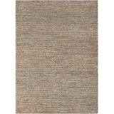 Molly Striped Area Rug in Gray