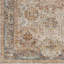 Tapis oriental en polyester tissé à la machine en bleu sarcelle-70927279