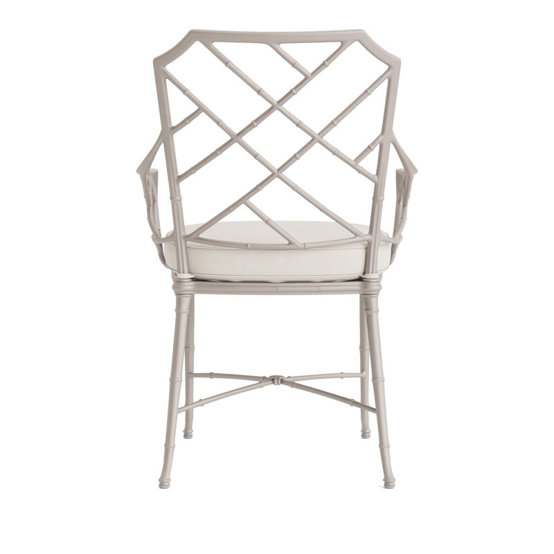 Calcutta Outdoor Dining Chair, Fusion Natural, Dove Smooth
