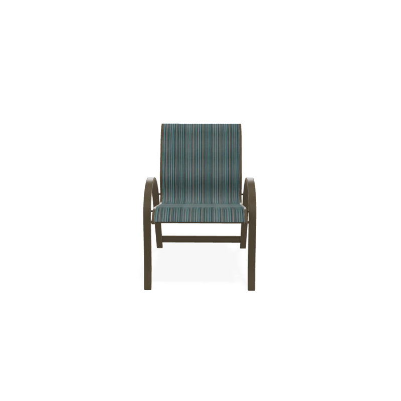 Aruba Outdoor Dining Armchair, Beachwood