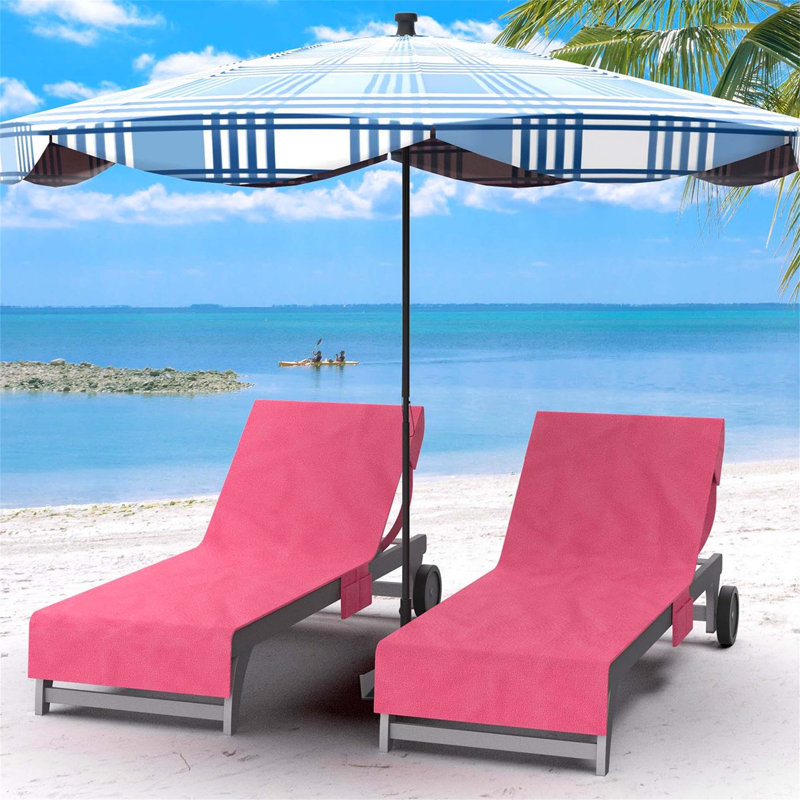 100% Cotton Beach Towel, Pink