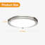 Plafonnier encastré 2 lumières DEL Severa-973510530