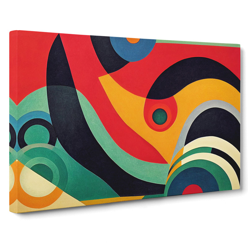 Elegant Abstract Art - Wrapped Canvas, 50cm H x 76cm W x 3cm D