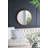 30"X30" Round Hand Carved Rose Antique Mirror Frame-1168909607