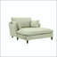 Canapé en chenille de 51,2 po avec coussins-2145702830