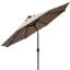 Antibes 2.7m Traditional Parasol with Lights-1258266119