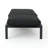 Outdoor Frame with Polyester Cushion Recliner Set of 2