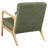 Modern Armchair, Accent Chair with Solid Wood Frame-1566403308-1575974766