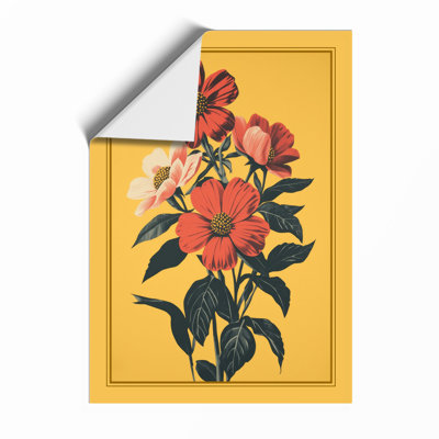 Triple Bloom Botanical - Print