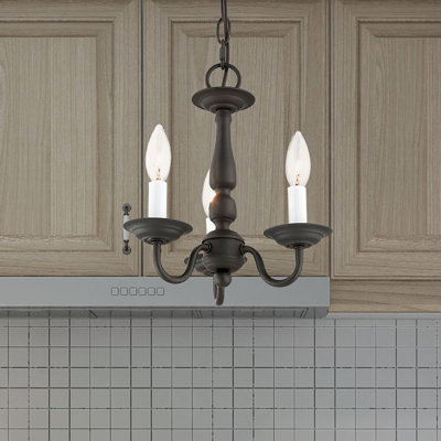 Lustre classique / traditionnel à 5 lumières de style bougie Benedetto