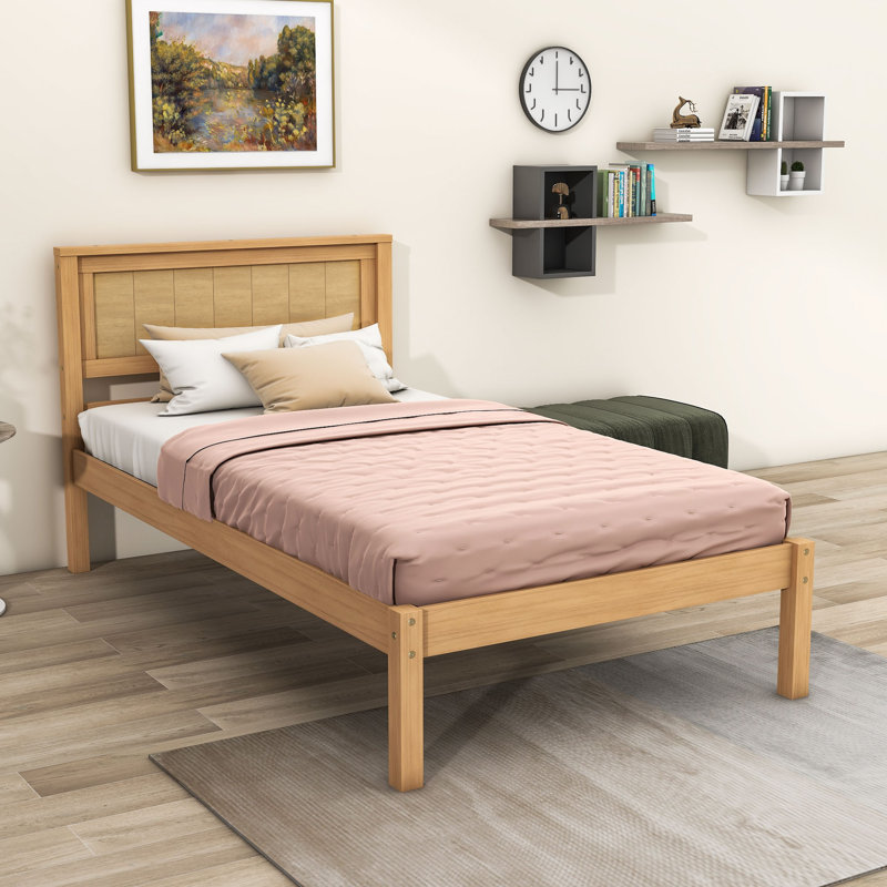 Lit plateforme Lengel, Simple