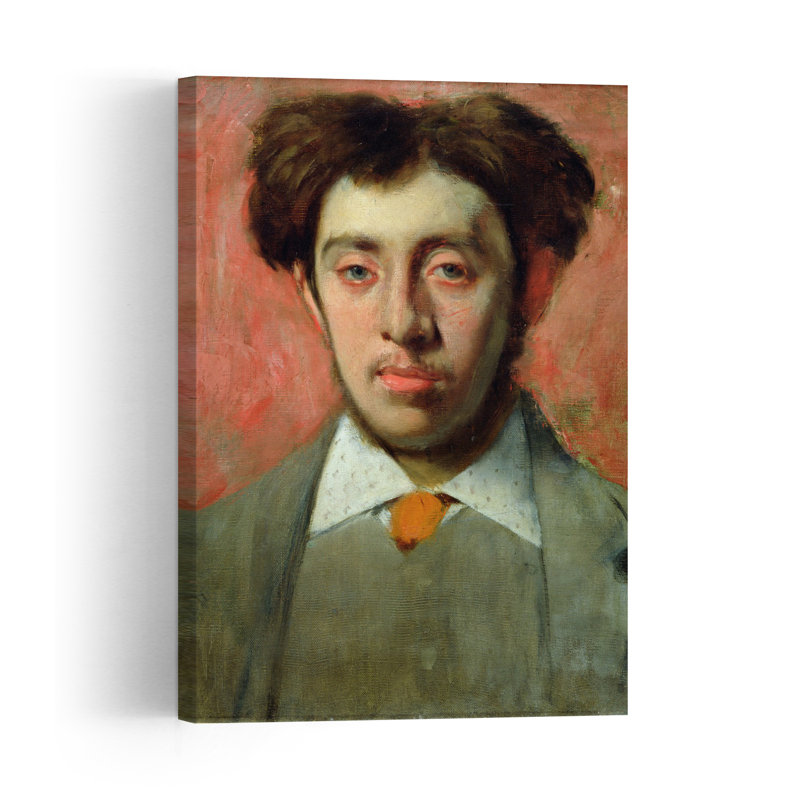 Portrait Of Albert Melida Abstract Contemporary Wall Art Print, 45.72cm H x 30.48cm W
