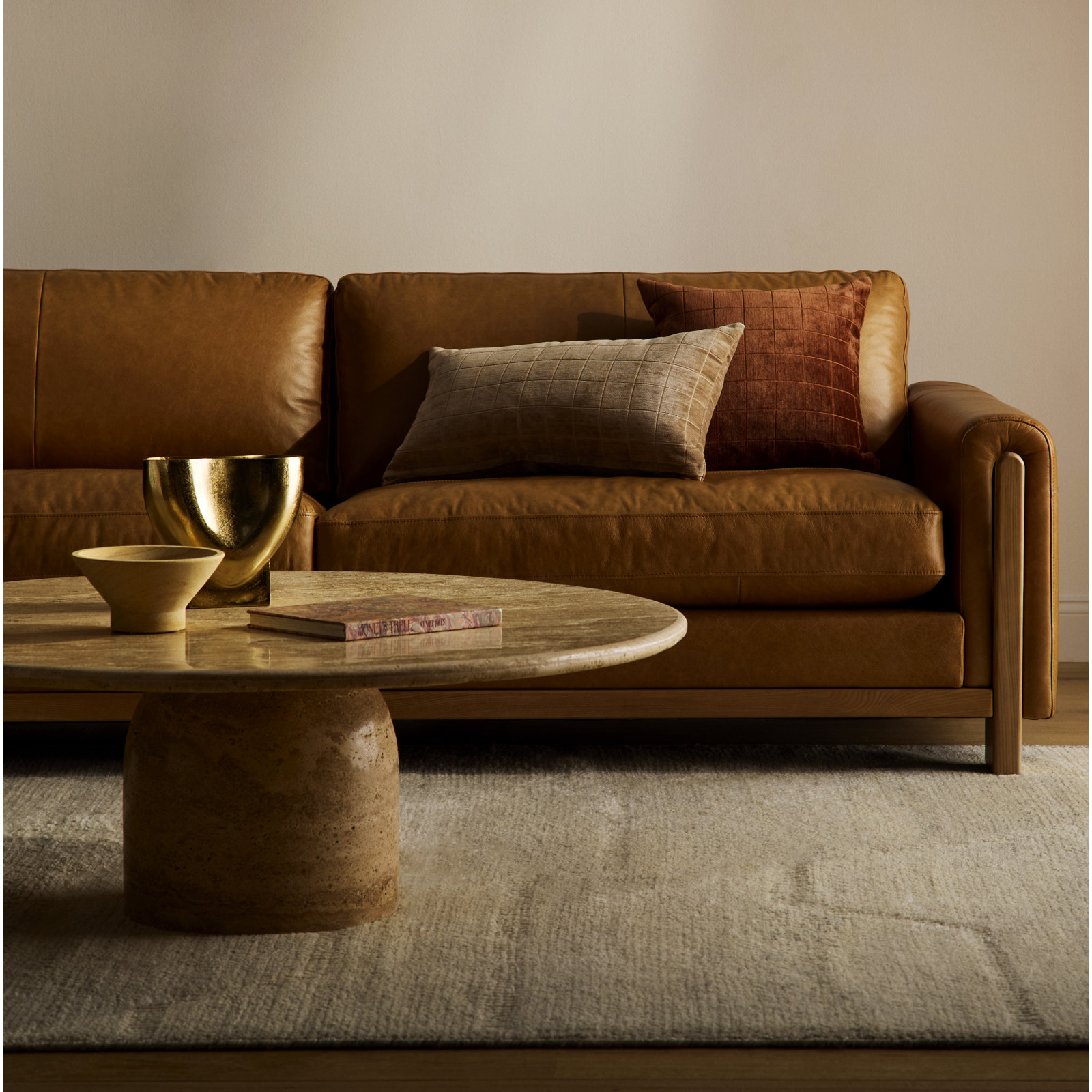 Winston 47" Round Coffee Table