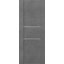Dalle de porte standard préfinie en bois et métal Avon 01 2H Avon-65193617-91356734