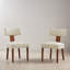 Chaise parson moderne sans accoudoirs en lin, chaises d'appoint de salle à manger pour le salon-749116833